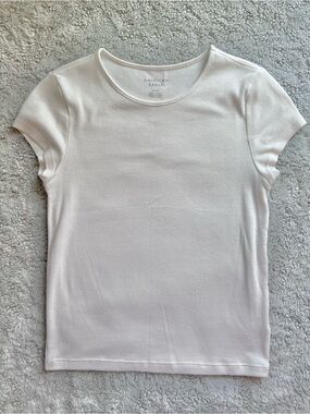American Eagle Ribbed Hey Baby Tee